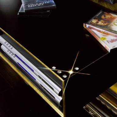 The panel under the TV and The Frame Home Cinema