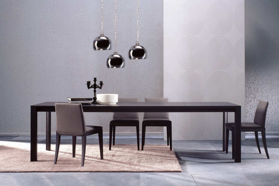 Dining table with rectangular countertop Convivio, Porada