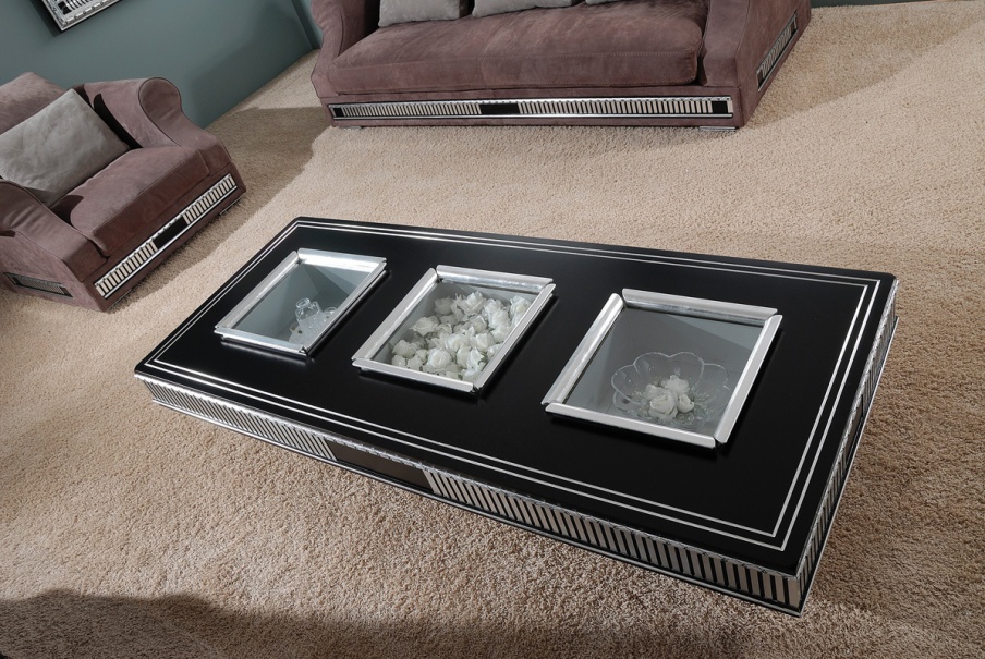 Coffee table, 3 Windows, Vismara