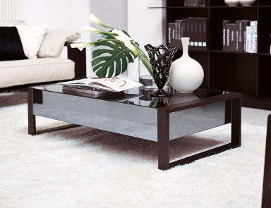 Oviedo coffee table made of wood, Porada