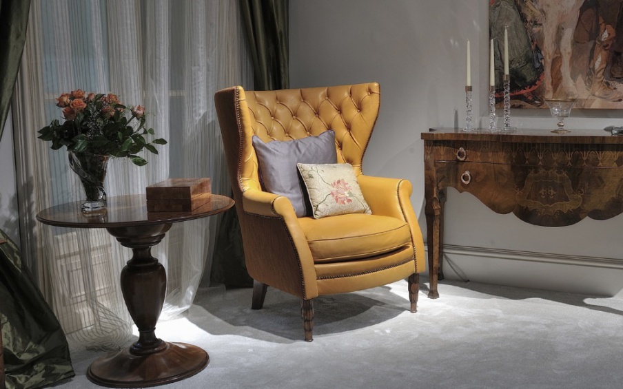 The high-backed chair, Annibale Colombo