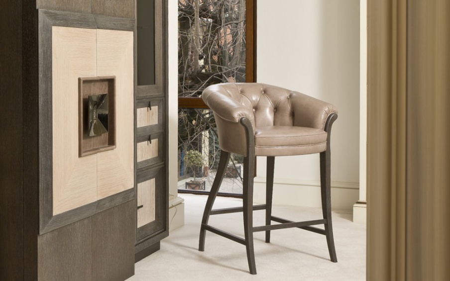 Chair on high legs, Annibale Colombo