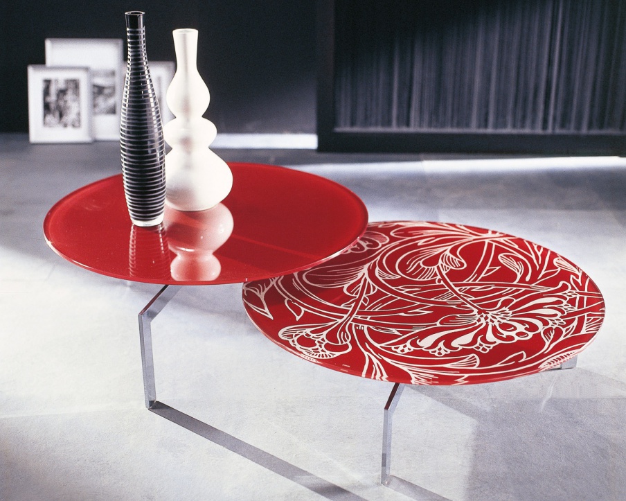 Coffee table with glass top Prado, Porada