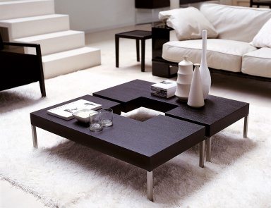 Coffee table Puzzle wood, Porada