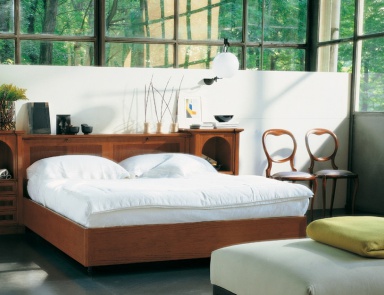 Double bed solid wood G1214, Annibale Colombo