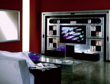 Furniture for home theater, The Wall, Home Cinema, Vismara