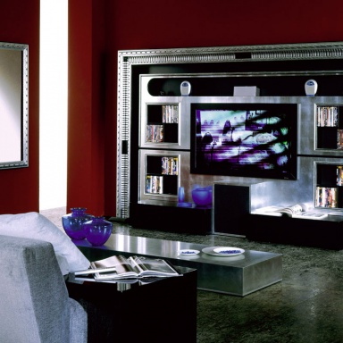 Furniture for home theater Home Cinema The Wall