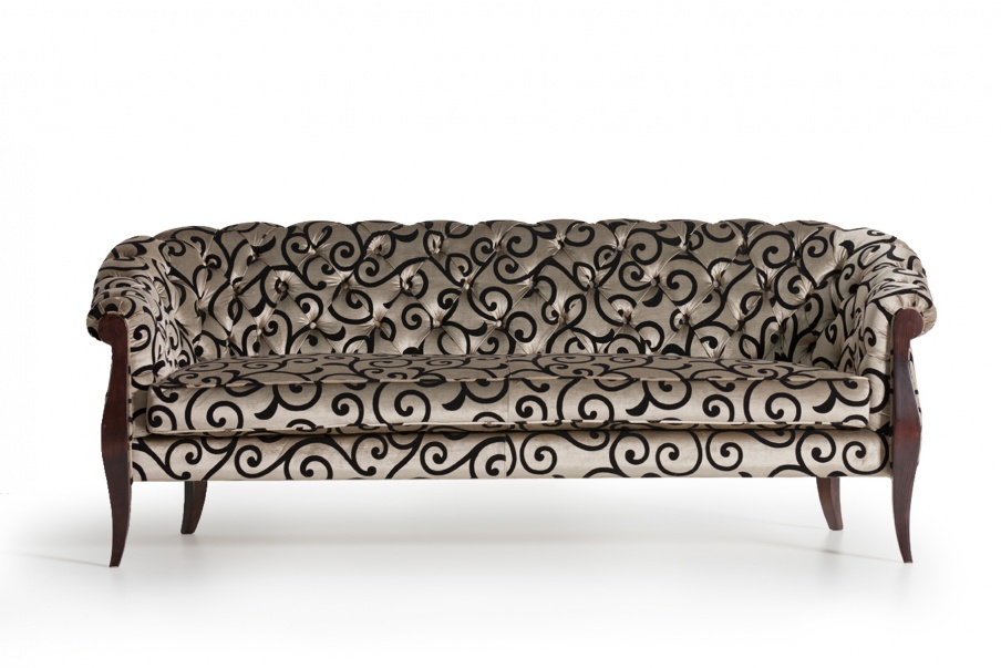 Sofa with tufted back Siebel Classic, Opera Contemporary