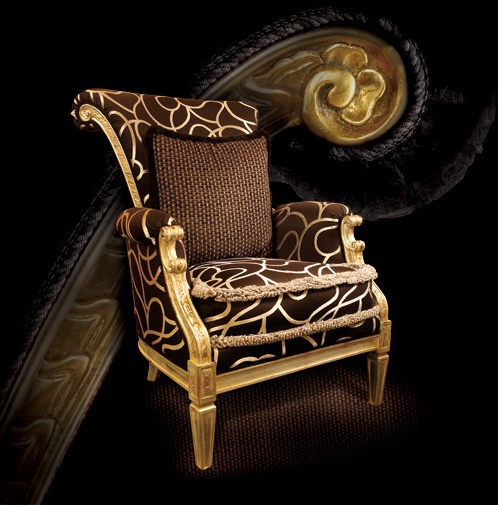 Chair made of solid wood, Ezio Bellotti