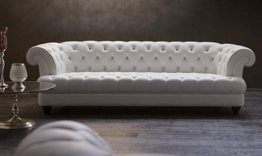Sofa with semi-circular back Lisette, Opera Contemporary