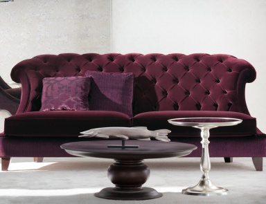 Sofa with high back Magda, Opera Contemporary