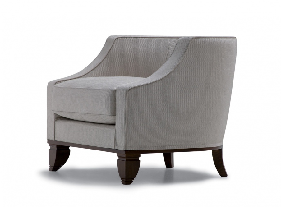 Chair with fabric upholstery Valentino, Opera Contemporary