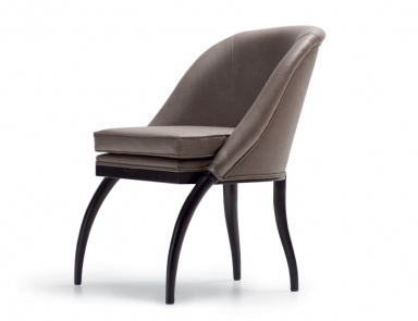 Chair with round backrest Contemporary Opera (library furniture art Deco (art Deco))