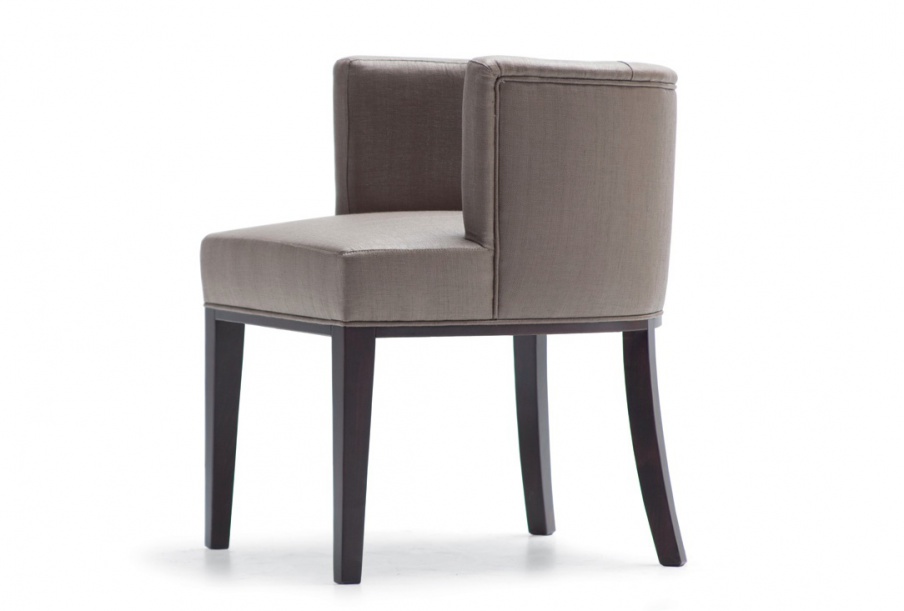 Chair with round backrest Contemporary Opera