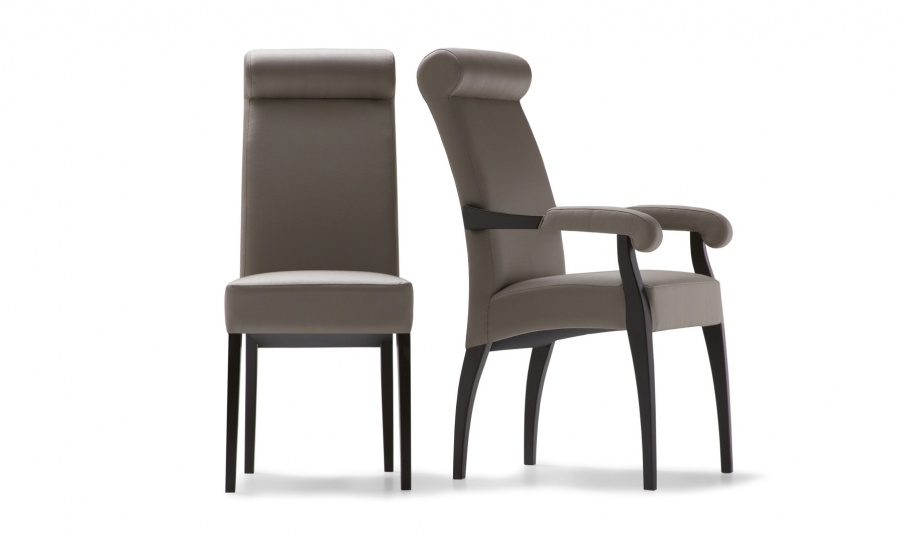 Chair with high back Contemporary Opera