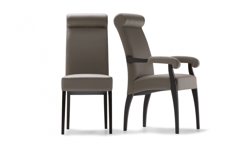 Chair with high back Contemporary Opera