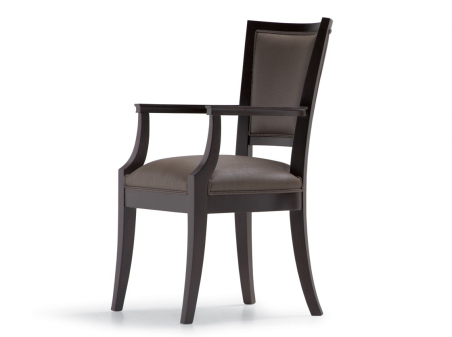 Chair with armrests Contemporary Opera