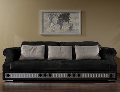 Sofa triple Confort Nouveau, Vismara