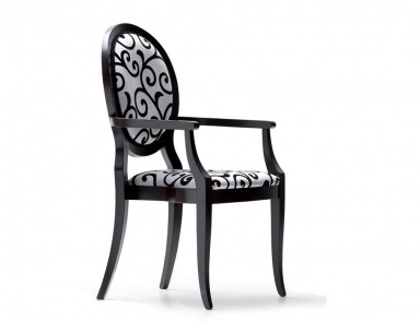 Chair with armrests Contemporary Opera