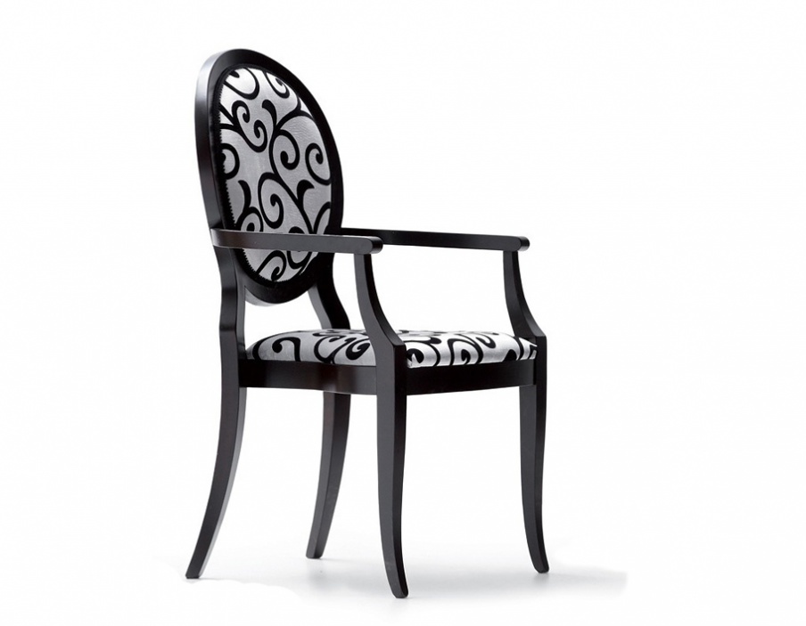 Chair with armrests Contemporary Opera