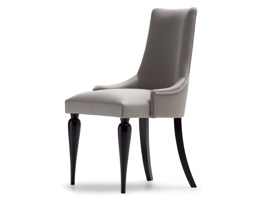 Chair with fabric upholstery Contemporary Opera