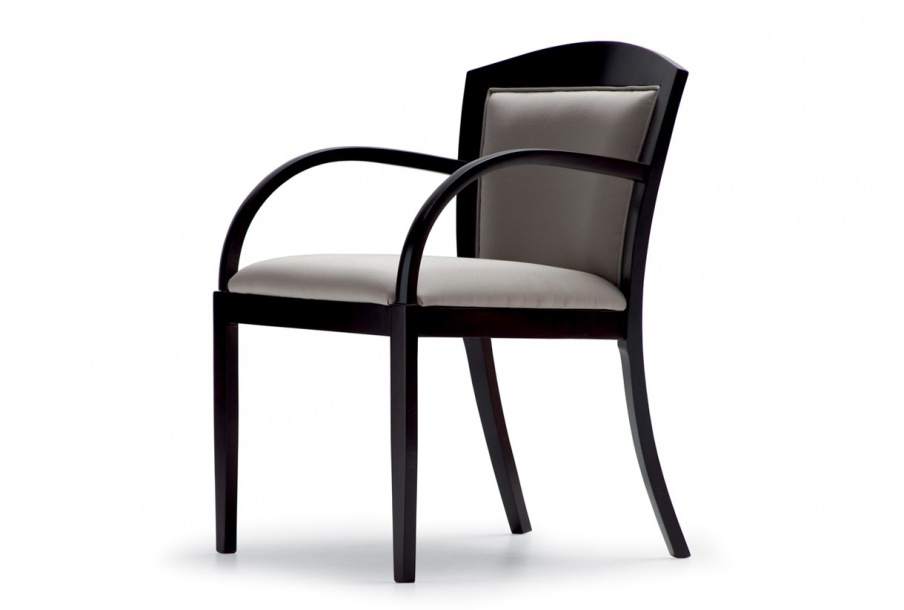 Chair with armrests Contemporary Opera