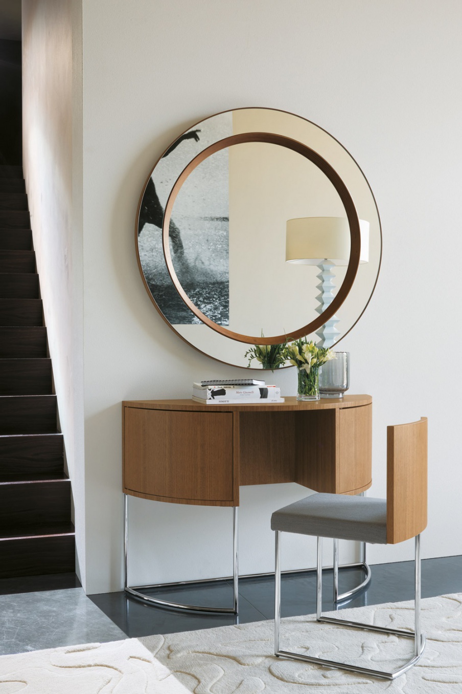 Console - transformer Vanity on a metal frame, Porada