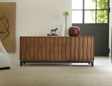 The Masai sideboard made of solid wood, Porada