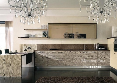 Kitchen in solid chestnut...MOD ART 03, AltaModa