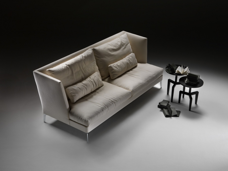Sofa with textile or leather upholstery Feel Good Alto Flexform