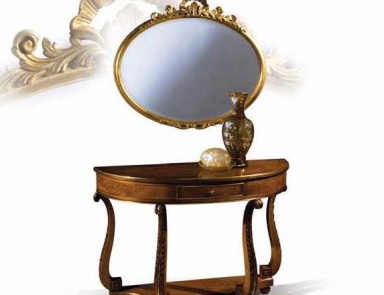 The console is made of solid wood, Ezio Bellotti