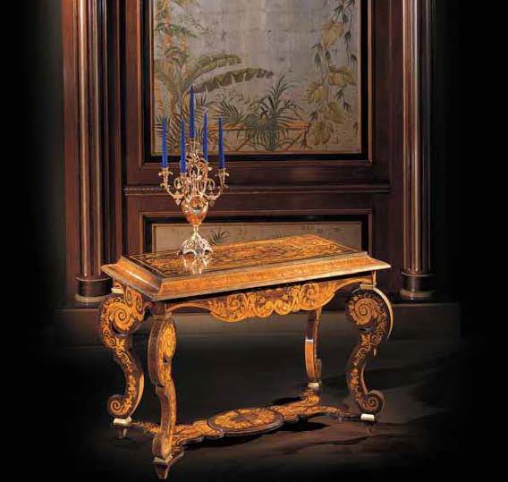 The console is made of solid wood, Ezio Bellotti