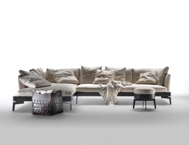 Modular corner sofa Large Feel Good, Flexform