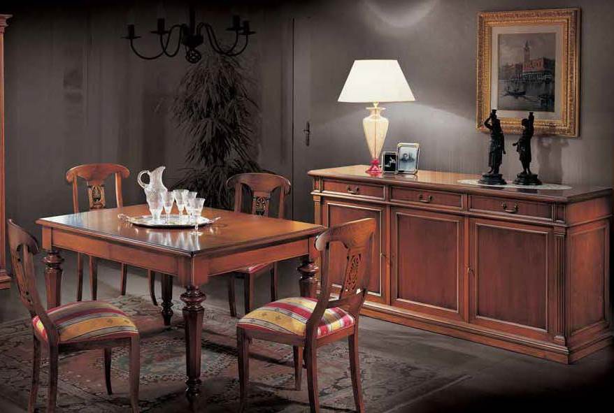 Dining room (dining set), Ezio Bellotti