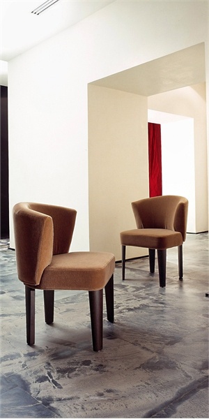 Chair with high back, Pershing - Reflex Angelo