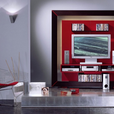 Furniture for home theater Home Cinema The Frame