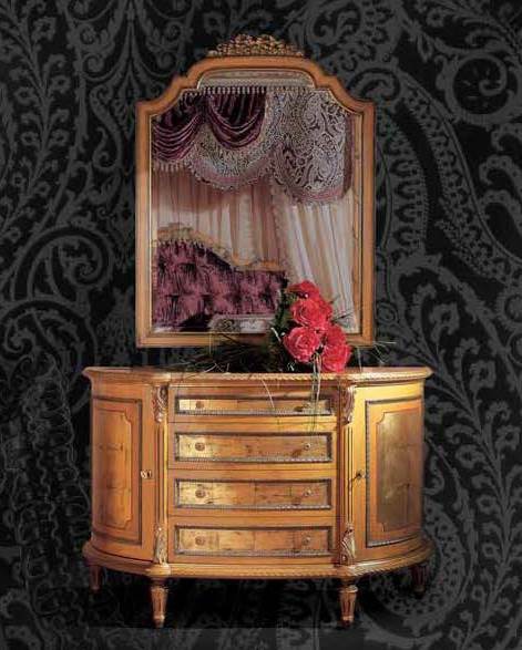 The console is made of solid wood, Ezio Bellotti