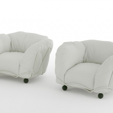 Poltrona armchair Corbeille 