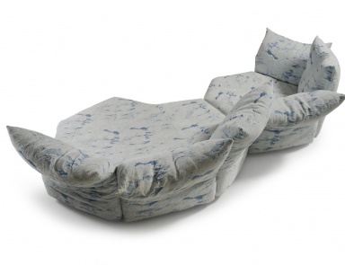 Standard, designer sofa on a metal frame, Edra