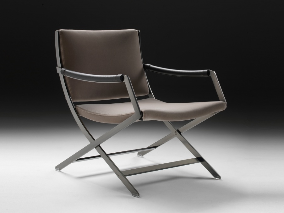 Chair with metal frame Paul, Flexform