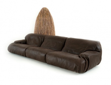 Three seater sofa on a metal frame Krak?w, Edra