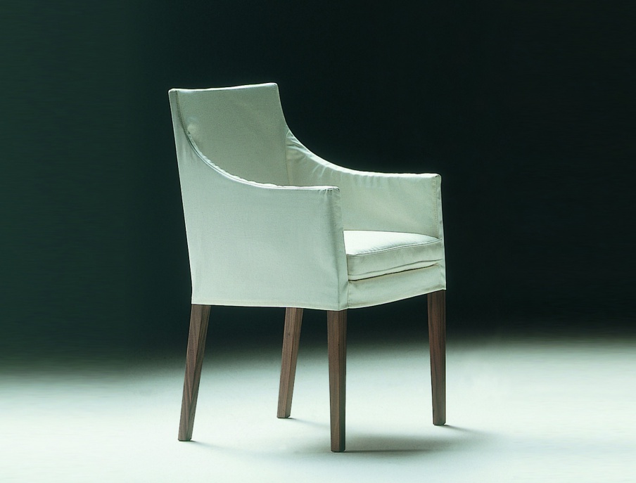 Chair with armrests Pat, Flexform