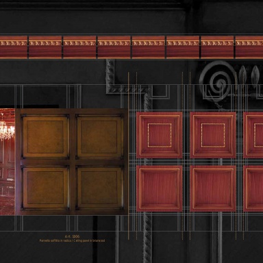 Ceiling panels Ezio Bellotti