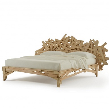 The Favela bed has a double bed 