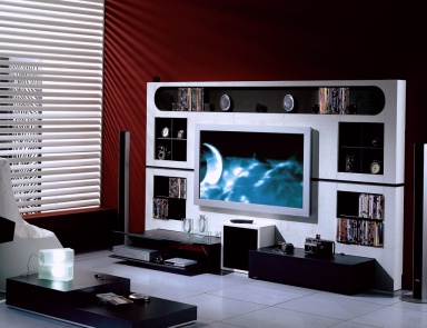 Furniture for home theater, The Wall, Home Cinema, Vismara