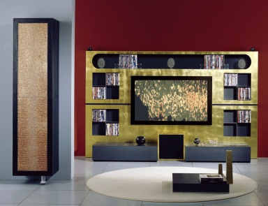 Furniture for home theater, The Wall, Home Cinema, Vismara