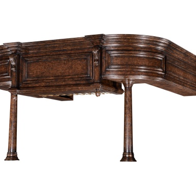 The upper tier of the bar Tudor Oak