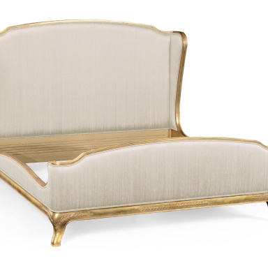 The bed is UK King /Queen Louis XV UK