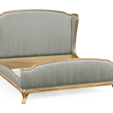 The bed is UK King /Queen Louis XV UK