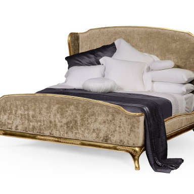 The bed is UK King /Queen Louis XV UK
